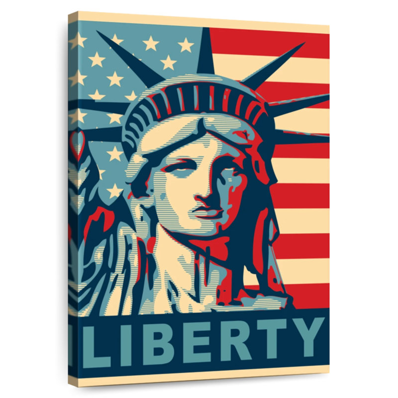 Liberty Poster, 36" H x 24" W