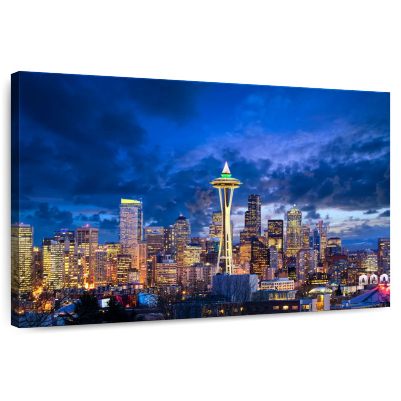 Sireci Space Needle Standout, 8" H x 12" W