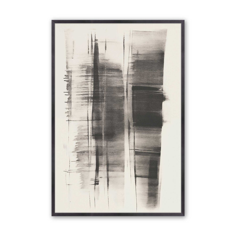 Imprimé Hazy Shade Whimsy II, Cadre en zinc patiné, H 15,25 po x l 12,25 po