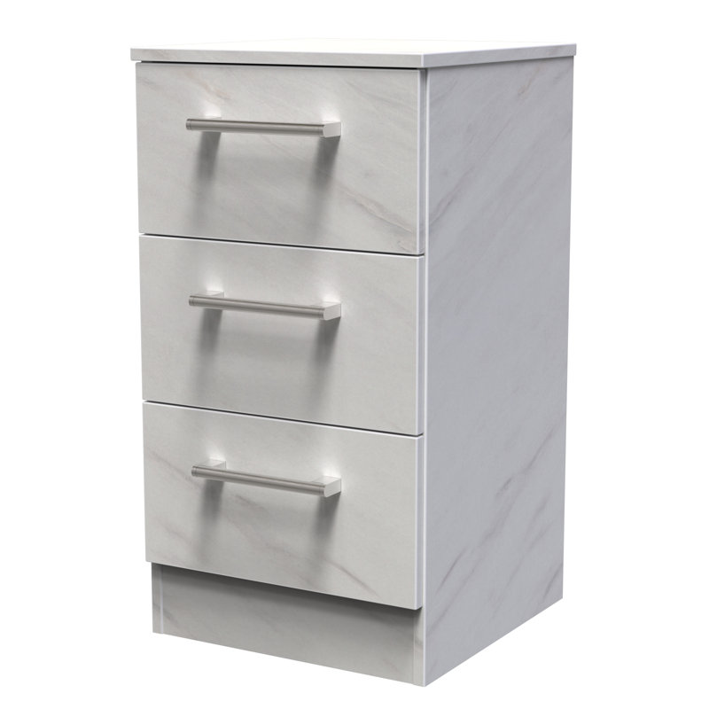 Beraud 37cm W Manufactured Wood Bedside Table
