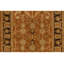 Wool Oriental Area Rug in Brown/Rust/Black