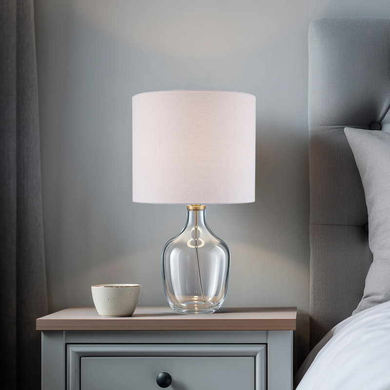 Aven 1 - Light Drum Bowl Table Lamp