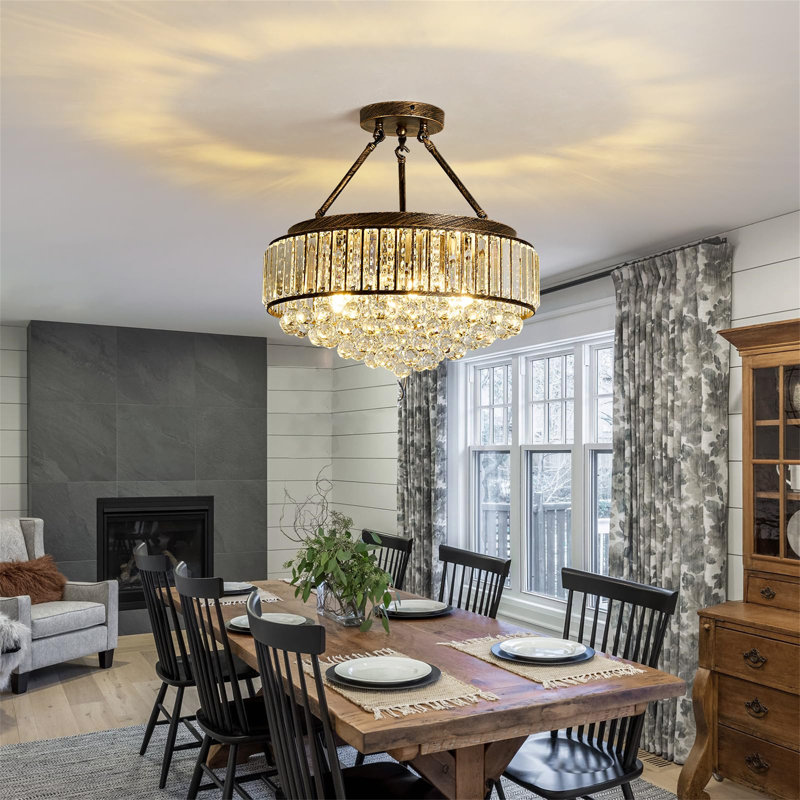 Hamblin Chandelier, Bronze