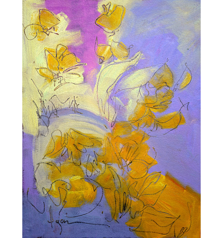 Blossom Glow, 50.8 cm H x 76.2 cm W