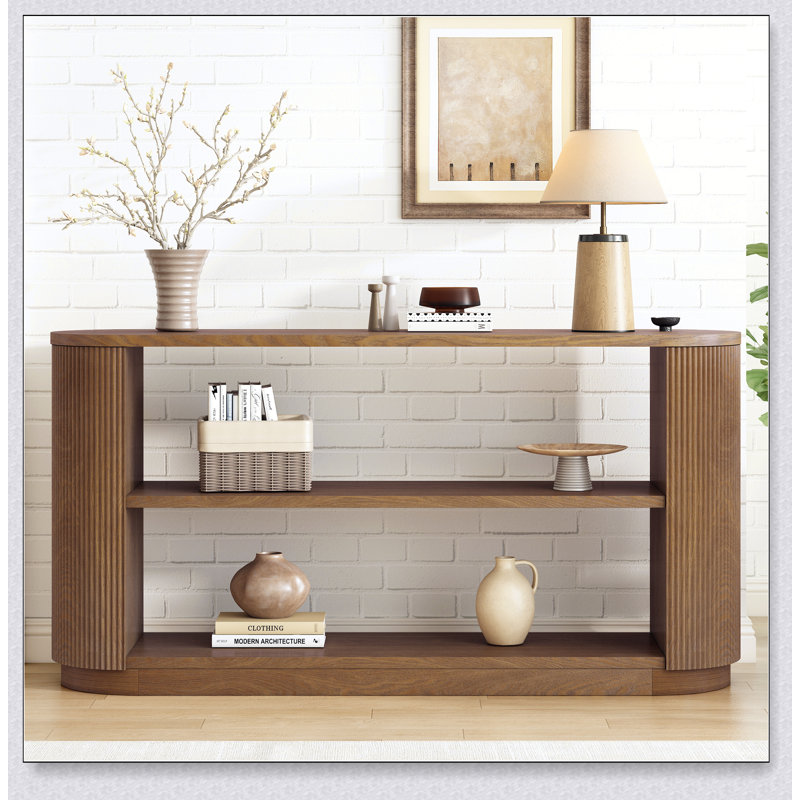 Console de vestibule moderne Mirod, Brun