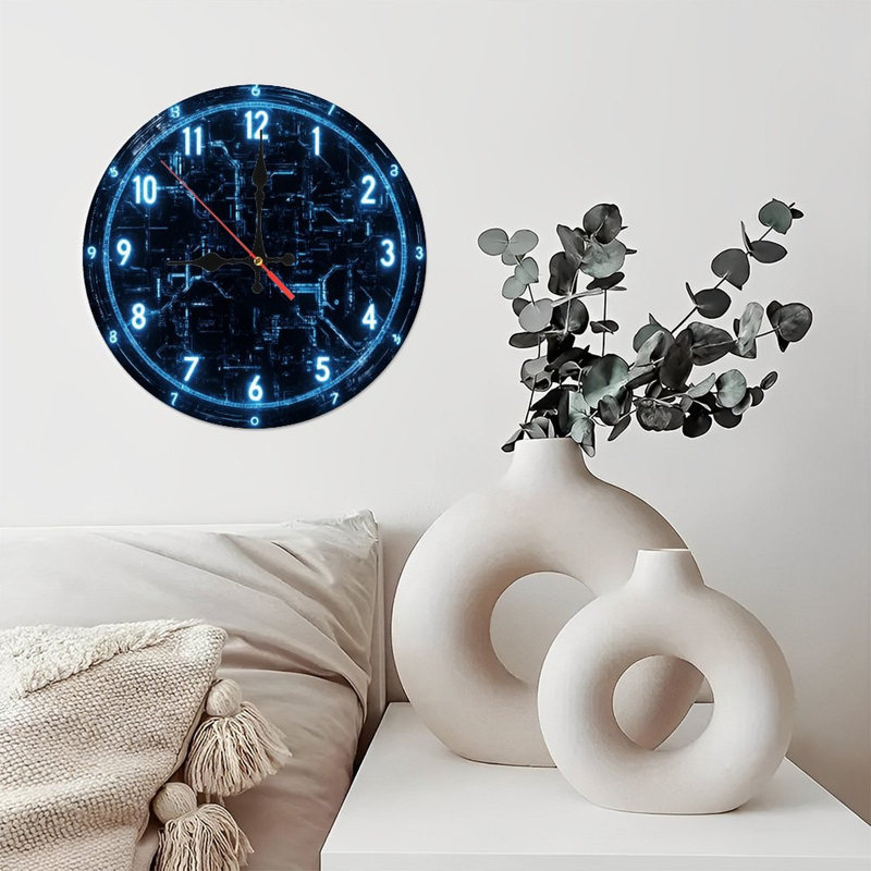 Cadran de l'horloge numérique
