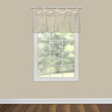 Atler Floral Cotton Tailored 45'' W Window Valance