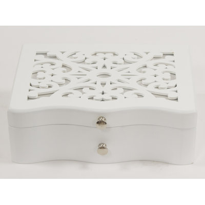 Wood Jewelery Box + Drawers