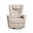 32.7'' W  Power Recliner Swivel Rocker Breathable Leather Recliner With Adjustable Headrest, USB & Type C Ports, Pockets-1132841029