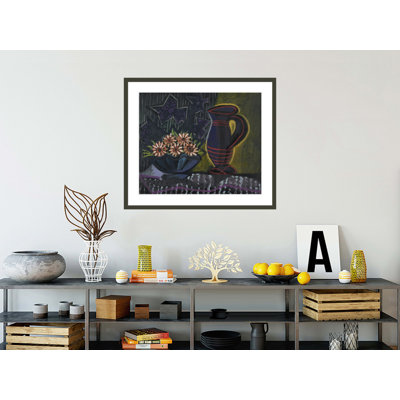 Vase de fleurs et pichet par Pablo Picasso