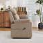 Canapé inclinable électrique de 78,74 po de largeur avec télécommande, inclinable double et 4 pieds stables (ensemble de 2)-1314337215