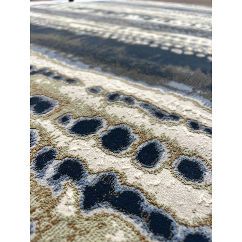 Adreon Ikat Area Rug, Rectangle 200 x 290cm