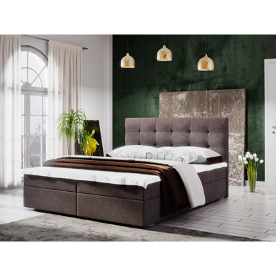 Bulah Upholstered Bed with Mattress