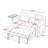 Grey Velvet Sofa Bed-735676014