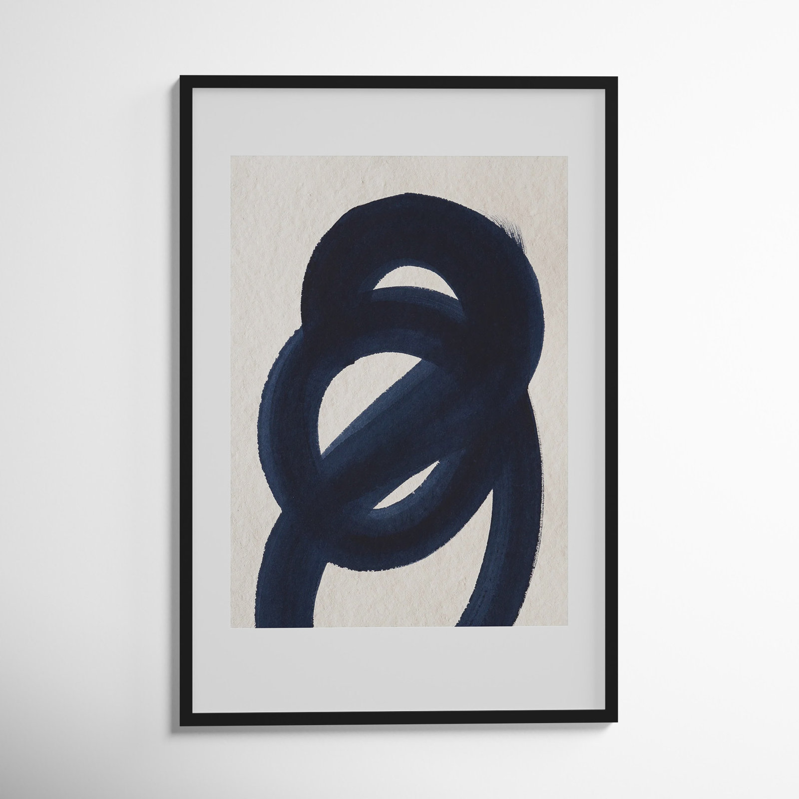 RJ Japandi 5 by Simon West, Black, 41" H x 28" W
