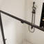 Porte de douche, porte de douche en verre trempé avec installation réversible