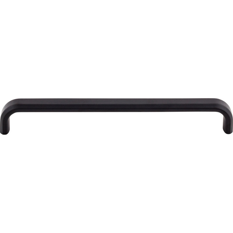 Telfair Bar pull, Flat Black, 7 9/16" Center to Center