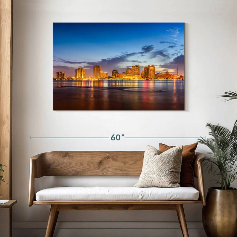 Sirci New Orleans Waterfront, H 30 po x l 45 po