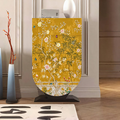 Armoire seau ronde inversée de style chinois