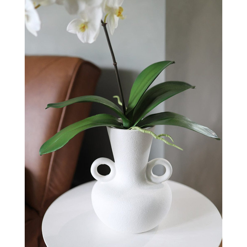 Feuilles d'orchidées artificielles 30 cm