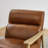 Eve Ford Genuine Leather Armchair-1555380938