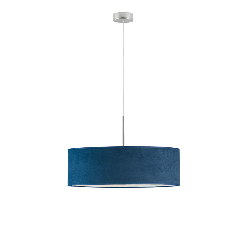 5 - Light Drum Pendant, Blue