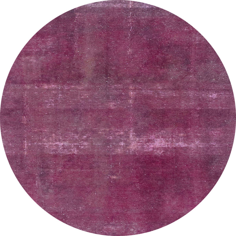 Abstract Indoor Rug, Round 8'