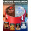 Distributeur de boissons isotherme de 8 gallons avec intérieur en acier inoxydable WantJoin pour les boissons chaudes et froides