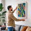 Crowded Collective Expressionism - Wrapped Canvas-35921454-35921447
