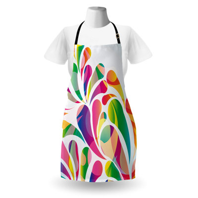 No Pattern Bib Apron