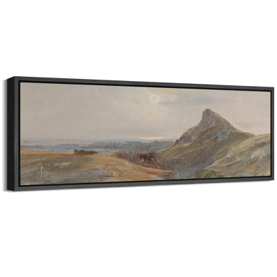«Rustic Country Landscape Extra Large», reproduction d'art sur toile encadrée