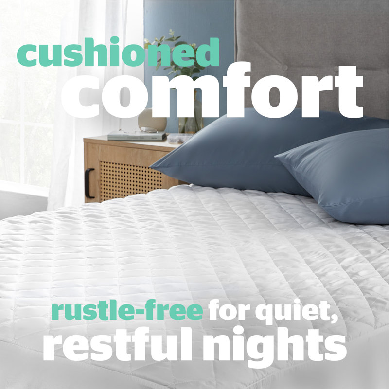 Silentnight Supersoft Waterproof Mattress Protector, Double