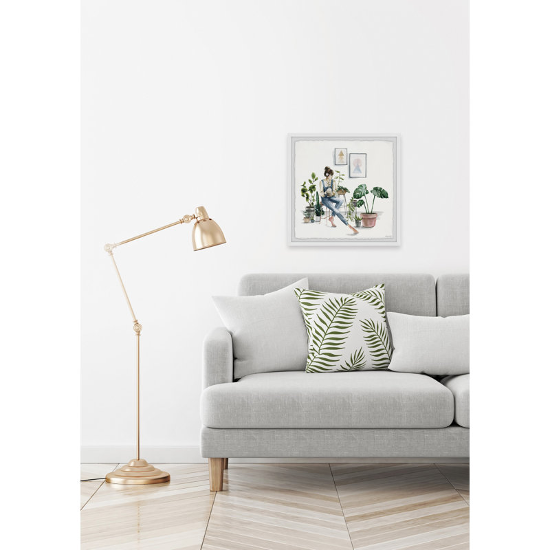 Fashion Overalls - Single Picture Frame Painting, 51 cm H x 51 cm W