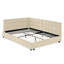 Lit tapissier double en velours avec pour une chambre à coucher élégante et un salon, lit de jour confortable-67256939