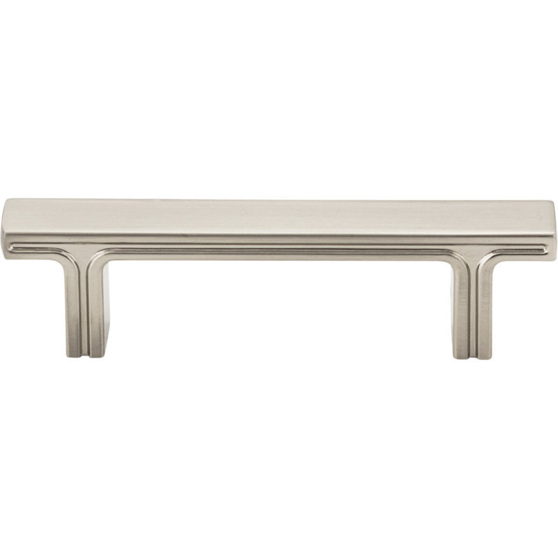 Anwick Bar Pull, 3", Satin Nickel