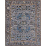 Transitional One-of-a-Kind Rectangle 3'2" X 4'11" Hand Knotted Area Rug