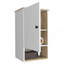 Pharmacie, deux tablettes internes, une porte, une tablette-746424182