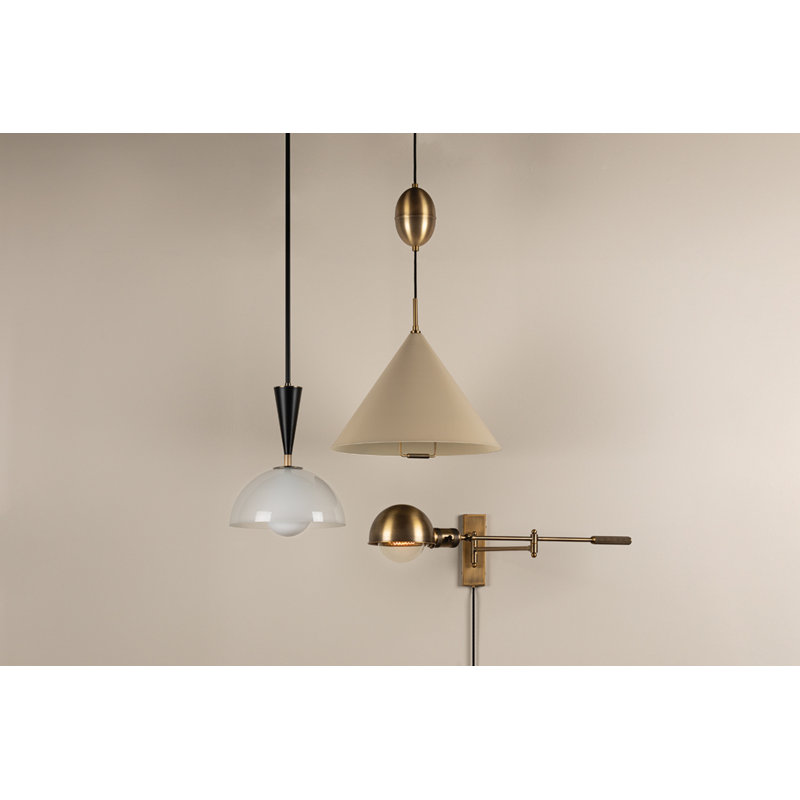 Payson 1 Light Pendant, 15.75" H x 12" W x 12" D
