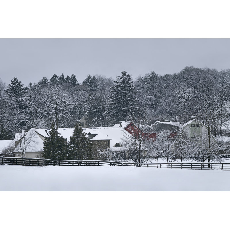 Garrison - Photograph, 51cm H x 76cm W, Black Floater Framed