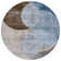 Machine Washable Indoor/Outdoor Cicel ACN1140 Denim Rug