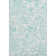 Premium Machine Washable Prisco Turquoise Rug