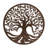 Olive Tree Minimalist Modern Abstract Wall Accent Sculpture Hanging Decoration Metal Wall Decor-124838208-124838204