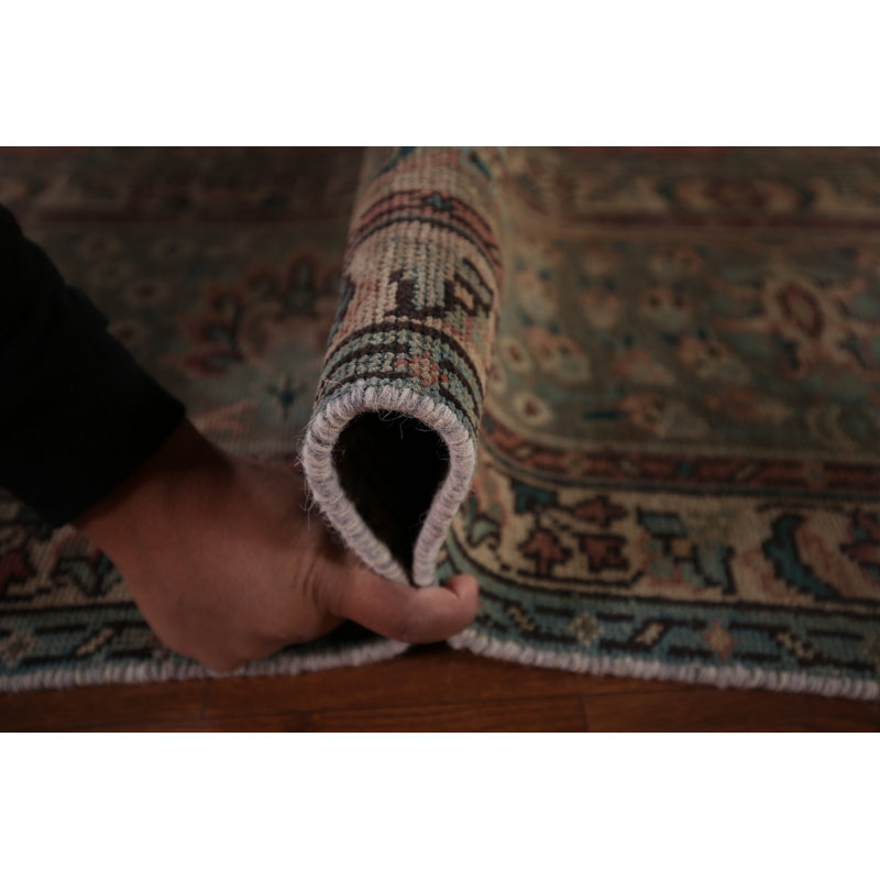 Tapis traditionnel rose rétro 10 x 13