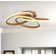 Shuford 1 - Light 20.47'' Unique/Statement Modern Linear LED Dimmable White Light Flush Mount Light