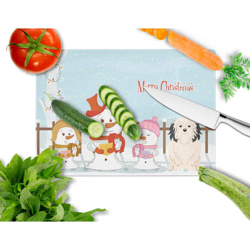 Carollynn Glass Lowchen Cutting Board