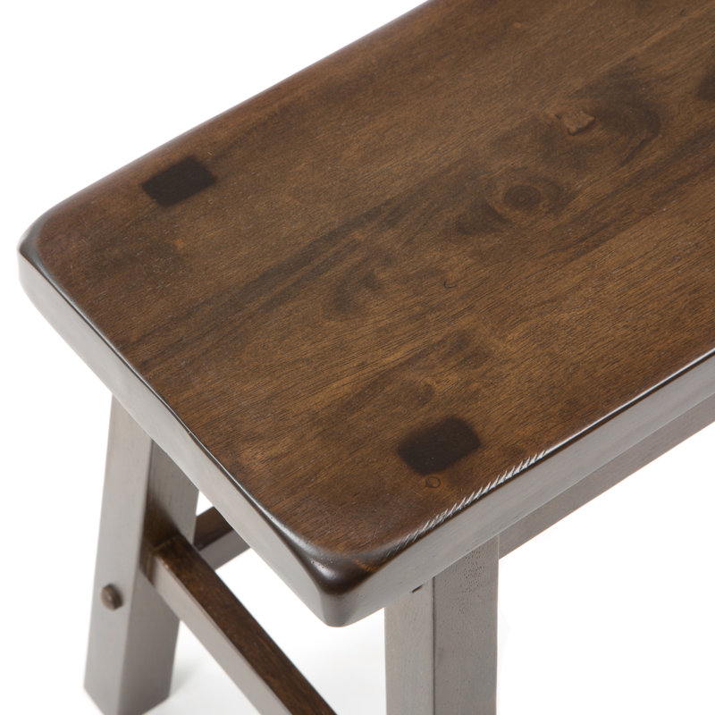 Arberesha Counter Stool with Solid Wood Frame