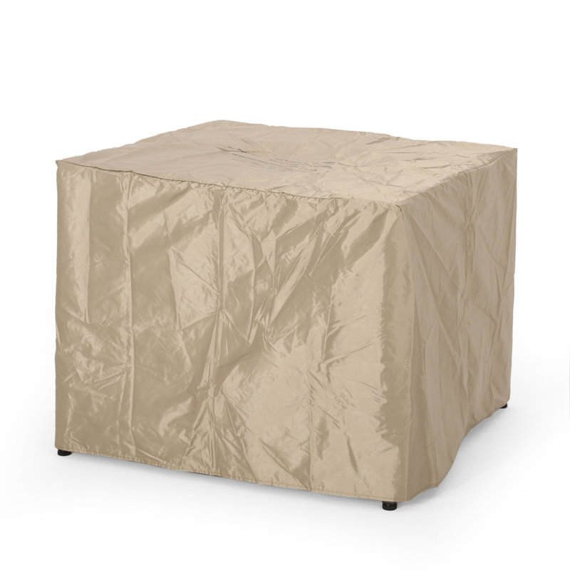 Archie Square Wpc Fire Pit Base, Charcoal, Gray