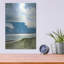 Art mural en métal luxueux «Ocean View Beach 3» par Emma Caroline-114972510