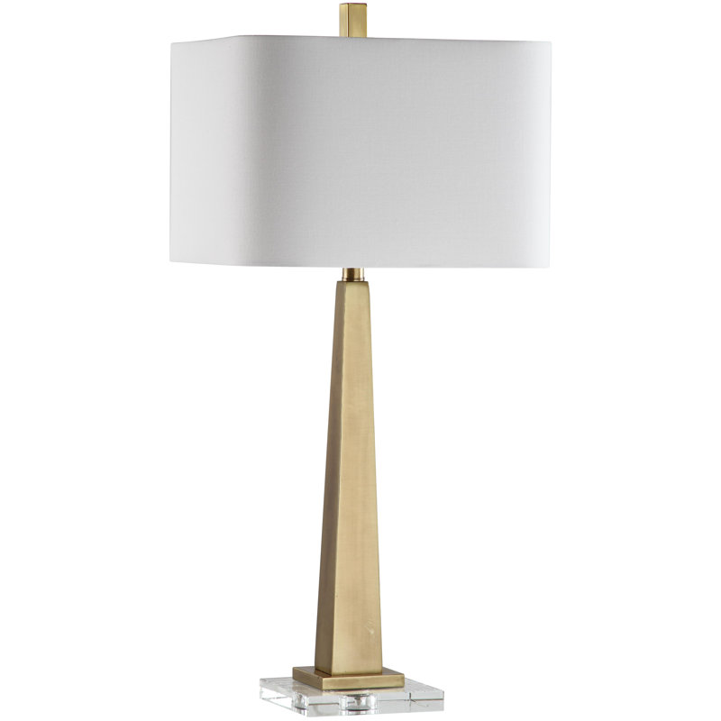 Metal Table Lamp, Gold