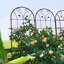 Paquet de 4 treillis de jardin en métal